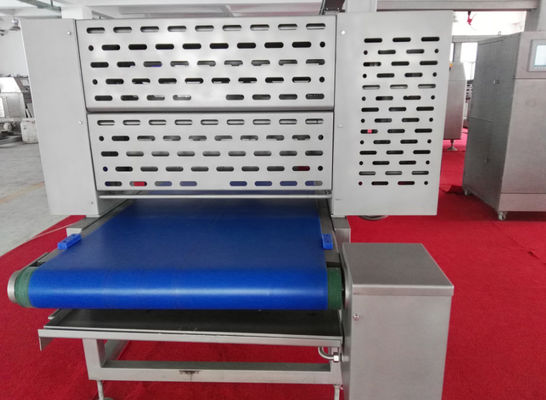 खरीदें फ्लैटब्रेड आटा प्रसंस्करण के लिए 4500 किलो / घंटा क्षमता के साथ हीटटेबल कटर आटा लैमिनेटर मशीन ऑनलाइन निर्माण