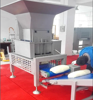 खरीदें ऑटो स्टफ ब्लॉक कटिंग हॉपर के साथ मोटर स्टफ्ड पराठा मेकर मशीन ऑनलाइन निर्माण