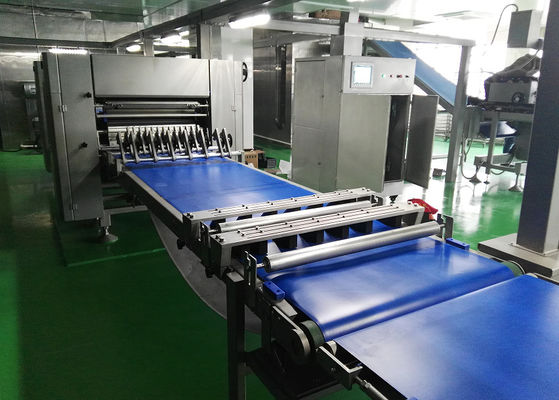 खरीदें ऑटो फ्रीजिंग इंडस्ट्रियल पेस्ट्री मशीन 35kw सेमी के लिए तैयार पेस्ट्री फ्रोजन आटा ऑनलाइन निर्माण