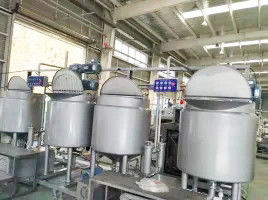 खरीदें जन्मदिन के केक के लिए सीआईपी स्वच्छ प्रणाली केक बैटर मशीन के साथ शिफॉन केक वातन प्रणाली ऑनलाइन निर्माण