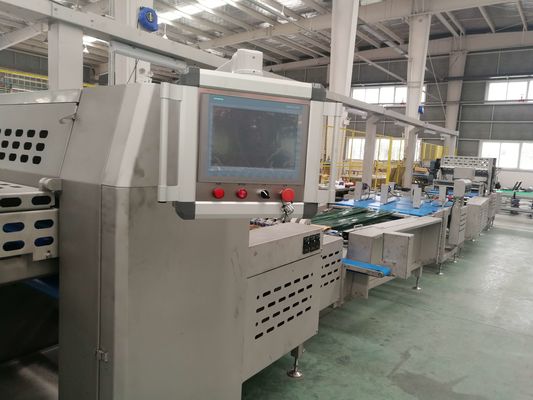 खरीदें सीमेंस टच स्क्रीन स्वचालित पीटा रोटी उत्पादन लाइन 300kg / Hr ऑनलाइन निर्माण